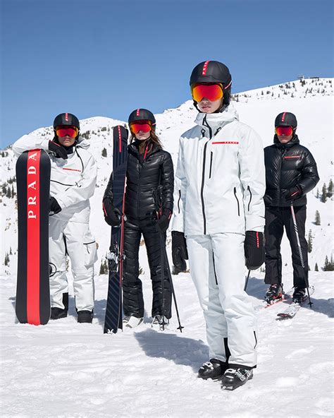 prada ski collection 2021|PRADA LINEA ROSSA FALL/WINTER 2021 SKI CAMPAIGN.